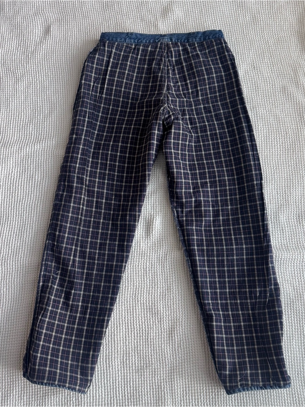 VINTAGE L.L Bean Double L Flannel Lined Jeans - Picture 13 of 14